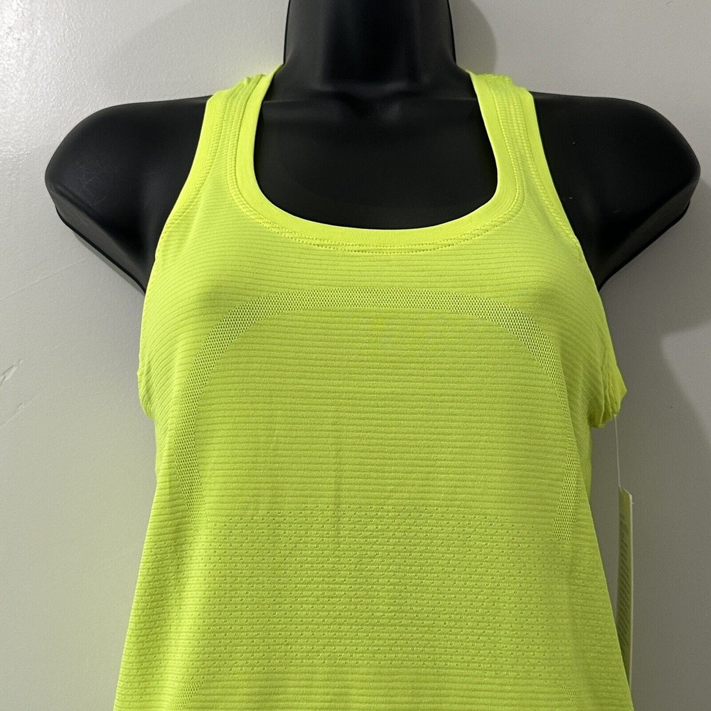 Lululemon Swiftly Tech Racerback Tank Top 2.0 Race Length Highlight Yellow 6 - Picture 13 of 13